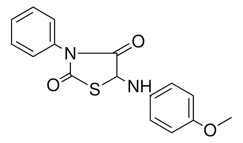 Sigma-Aldrich 5-(4-METHOXY-PHENYLAMINO)-3-PHENYL-THIAZOLIDINE-2,4-DIONE,AldrichCPR