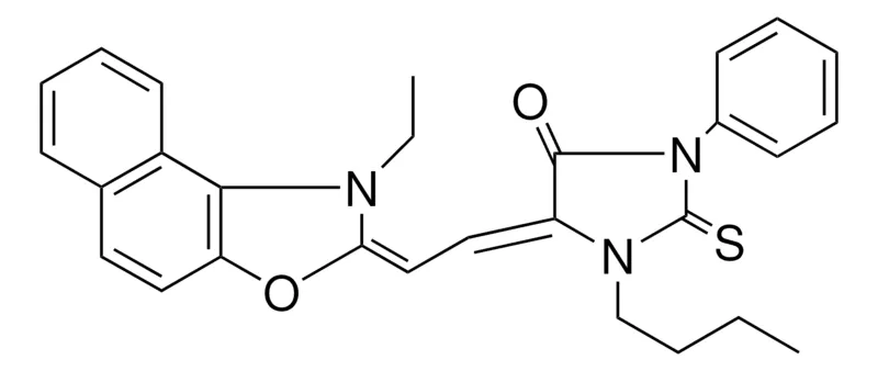 Sigma-Aldrich 1-BUTYL-5-((3-ETHYLNAPHTH(1,2-D)OXAZOLYLIDENE)ETHYLIDENE)-3-PH-2-THIOHYDANTOIN，AldrichCPR