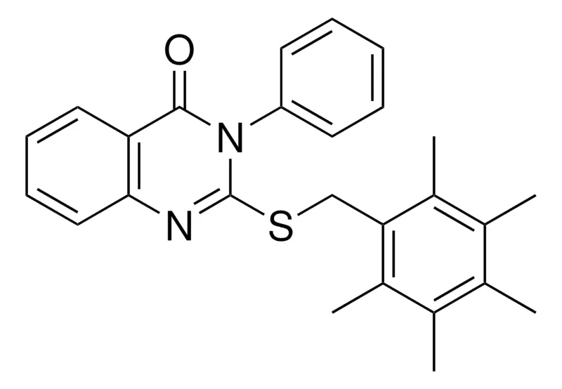 Sigma-Aldrich 2-(2,3,4,5,6-PENTAMETHYL-BENZYLSULFANYL)-3-PHENYL-3H-QUINAZOLIN-4-ONE,AldrichCPR