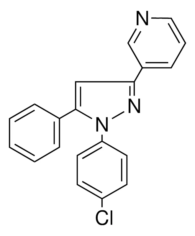 Sigma-Aldrich 3-(1-(4-CHLORO-PHENYL)-5-PHENYL-1H-PYRAZOL-3-YL)-PYRIDINE,AldrichCPR