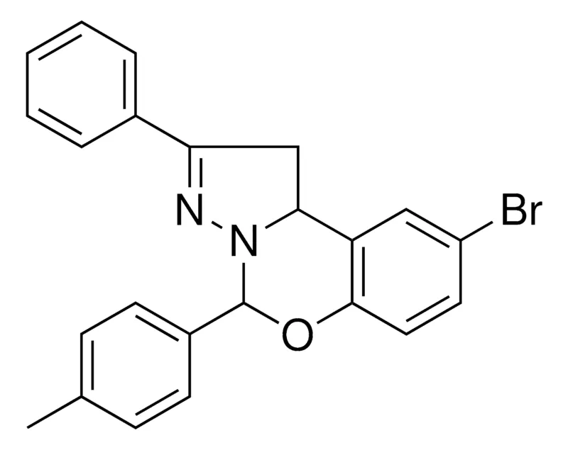 Sigma-Aldrich 8-BR-2-PHENYL-4-P-TOLYL-1,9B-DIHYDRO-5-OXA-3,3A-DIAZA-CYCLOPENTA(A)NAPHTHALENE，AldrichCPR