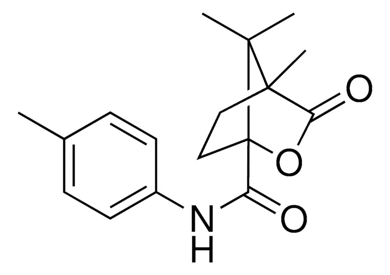 Sigma-Aldrich 4,7,7-TRIMETHYL-3-OXO-2-OXA-BICYCLO(2.2.1)HEPTANE-1-CARBOXYLIC ACID P-TOLYLAMIDE,AldrichCPR