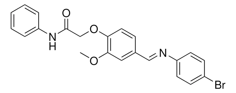 Sigma-Aldrich 2-(4-((4-BROMO-PHENYLIMINO)-METHYL)-2-METHOXY-PHENOXY)-N-PHENYL-ACETAMIDE，AldrichCPR