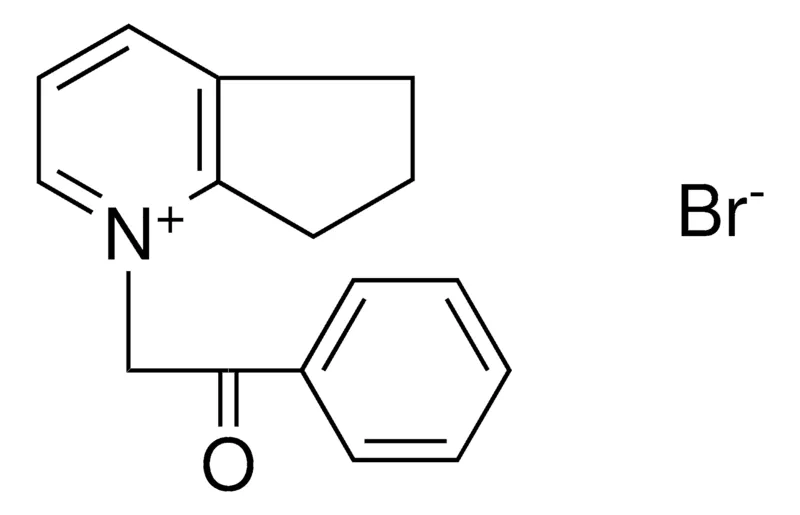 Sigma-Aldrich 1-(2-OXO-2-PHENYL-ETHYL)-6,7-DIHYDRO-5H-(1)PYRINDINIUM, BROMIDE,AldrichCPR