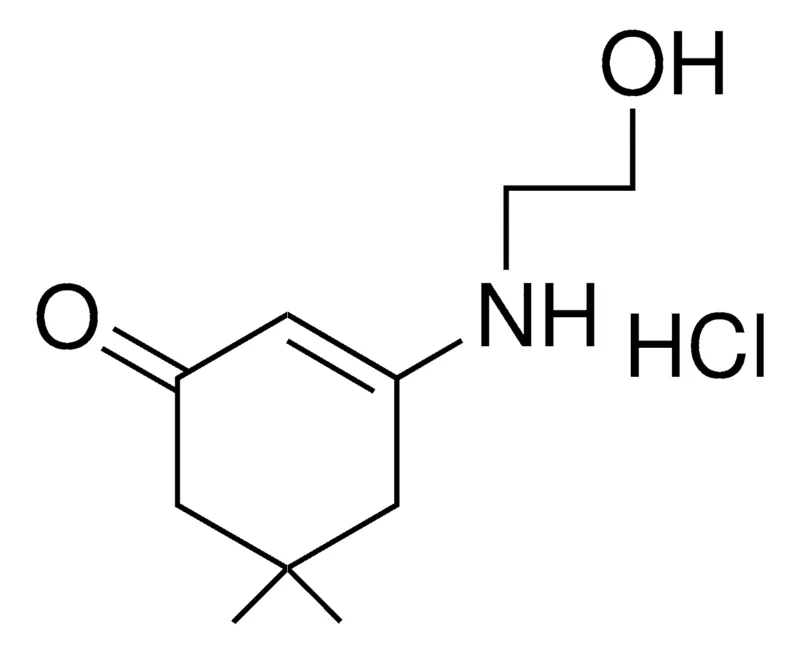 Sigma-Aldrich 5,5-DIMETHYL-3-(2-HYDROXYETHYLAMINO)-2-CYCLOHEXEN-1-ONE HYDROCHLORIDE,AldrichCPR