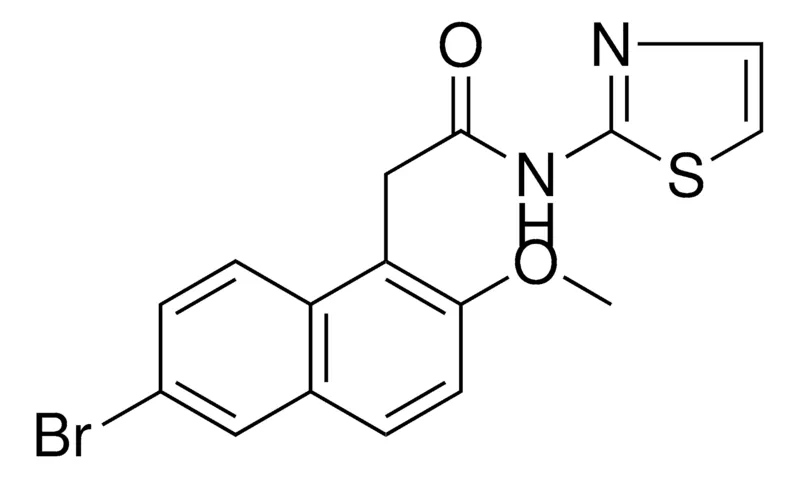 Sigma-Aldrich 2-(6-BROMO-2-METHOXY-NAPHTHALEN-1-YL)-N-THIAZOL-2-YL-ACETAMIDE,AldrichCPR