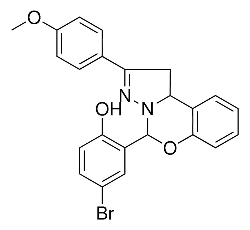Sigma-Aldrich 4-BR-2(2-(4-MEO-PH)-1,9B-2H-5-OXA-3,3A-DIAZA-CYCLOPENTA(A)NAPHTHALEN-4-YL)PHENOL,AldrichCPR