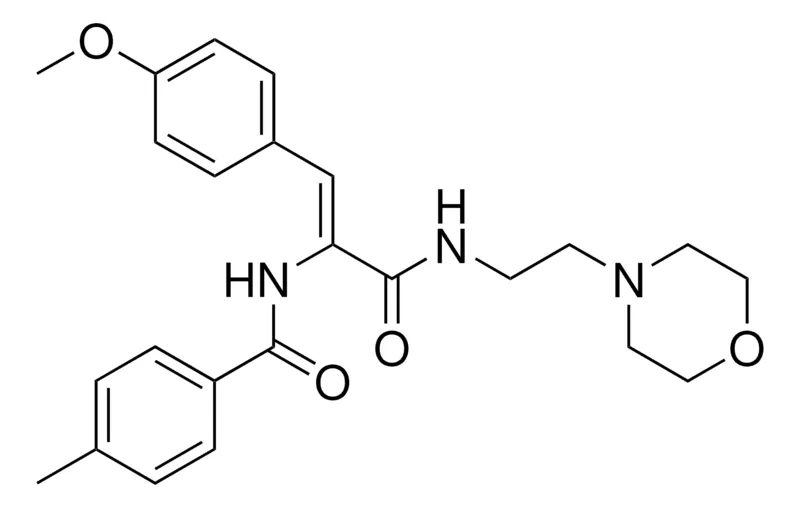 Sigma-Aldrich N-(2-(4-MEO-PH)-1-(((2-(4-MORPHOLINYL)ET)AMINO)CARBONYL)VINYL)-4-METHYLBENZAMIDE,AldrichCPR