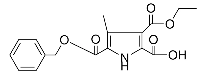 Sigma-Aldrich 4-METHYL-1H-PYRROLE-2,3,5-TRICARBOXYLIC ACID 5-BENZYL ESTER 3-ETHYL ESTER,AldrichCPR