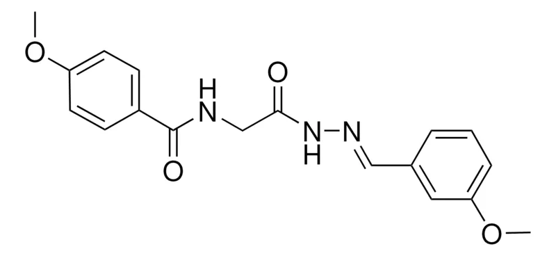 Sigma-Aldrich 4-METHOXY-N-(2-(2-(3-METHOXYBENZYLIDENE)HYDRAZINO)-2-OXOETHYL)BENZAMIDE,AldrichCPR