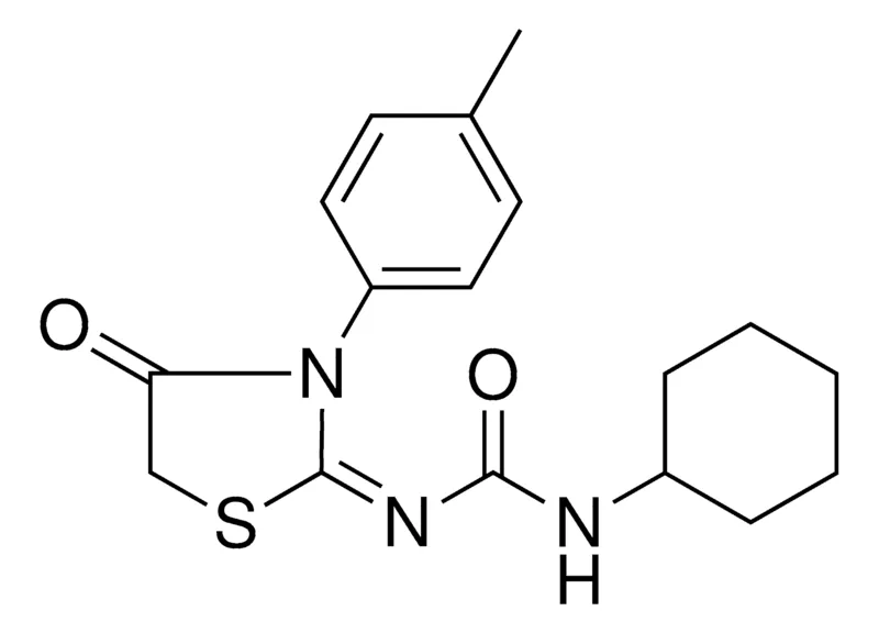 Sigma-Aldrich 1-CYCLOHEXYL-3-(4-OXO-3-P-TOLYL-THIAZOLIDIN-2-YLIDENE)-UREA,AldrichCPR