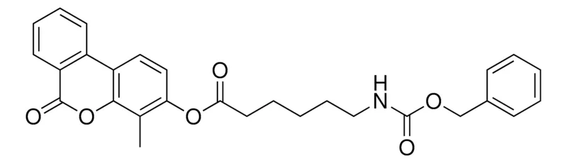 Sigma-Aldrich 6-BENZYLOXYCARBONYLAMINO-HEXANOIC ACID 4-ME-6-OXO-6H-BENZO(C)CHROMEN-3-YL ESTER,AldrichCPR