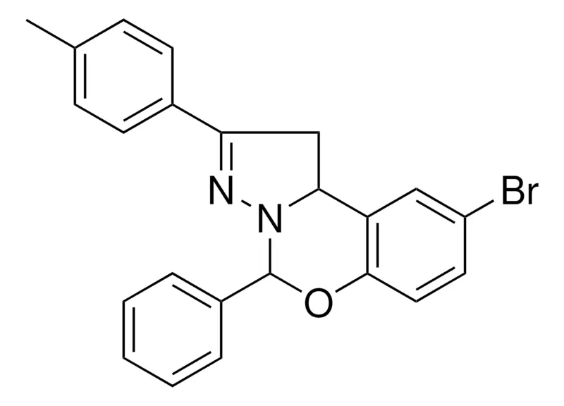 Sigma-Aldrich 8-BR-4-PHENYL-2-P-TOLYL-1,9B-DIHYDRO-5-OXA-3,3A-DIAZA-CYCLOPENTA(A)NAPHTHALENE,AldrichCPR