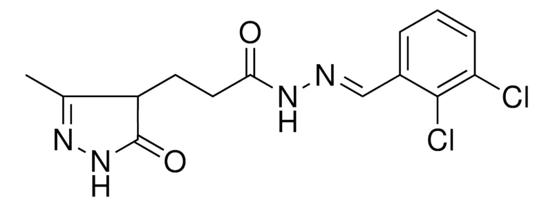 Sigma-Aldrich N'-[(E)-(2,3-DICHLOROPHENYL)METHYLIDENE]-3-(3-METHYL-5-OXO-4,5-DIHYDRO-1H-PYRAZOL-4-YL)PROPANOHYDRAZIDE，AldrichCPR