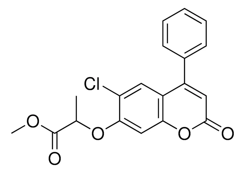 Sigma-Aldrich METHYL 2-((6-CHLORO-2-OXO-4-PHENYL-2H-CHROMEN-7-YL)OXY)PROPANOATE,AldrichCPR