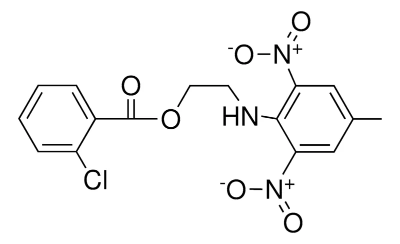 Sigma-Aldrich 2-(2,6-DINITRO-4-METHYLANILINO)ETHYL 2-CHLOROBENZOATE,AldrichCPR
