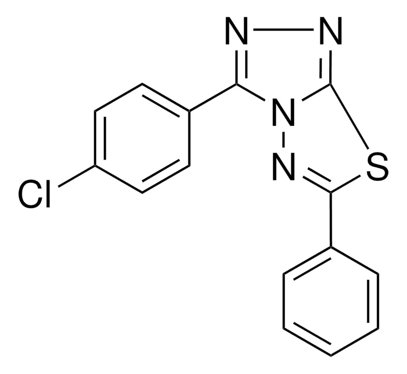 Sigma-Aldrich 3-(4-CHLORO-PHENYL)-6-PHENYL-(1,2,4)TRIAZOLO(3,4-B)(1,3,4)THIADIAZOLE,AldrichCPR