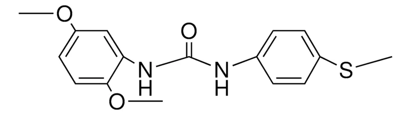 Sigma-Aldrich 1-(2,5-DIMETHOXYPHENYL)-3-(4-(METHYLTHIO)PHENYL)UREA,AldrichCPR