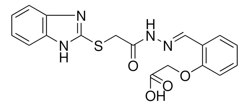 Sigma-Aldrich (2-(((1H-BENZOIMIDAZOL-2-YLSULFANYL)-AC)-HYDRAZONOMETHYL)-PHENOXY)-ACETIC ACID,AldrichCPR