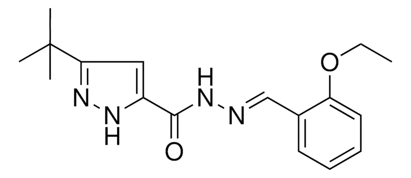 Sigma-Aldrich 5-TERT-BUTYL-2H-PYRAZOLE-3-CARBOXYLIC ACID (2-ETHOXY-BENZYLIDENE)-HYDRAZIDE,AldrichCPR