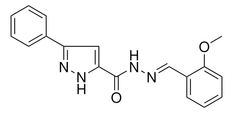 Sigma-Aldrich 5-PHENYL-2H-PYRAZOLE-3-CARBOXYLIC ACID (2-METHOXY-BENZYLIDENE)-HYDRAZIDE,AldrichCPR