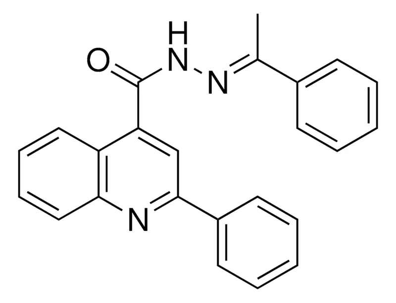 Sigma-Aldrich 2-PHENYL-QUINOLINE-4-CARBOXYLIC ACID (1-PHENYL-ETHYLIDENE)-HYDRAZIDE,AldrichCPR