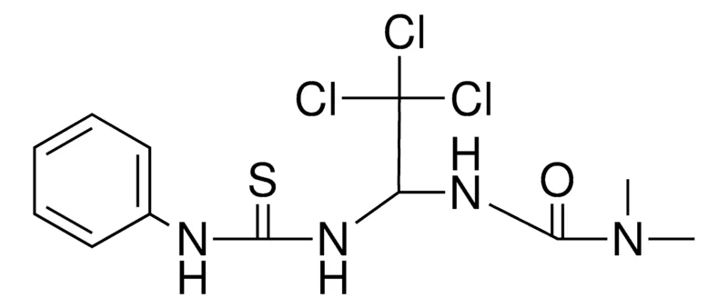 Sigma-Aldrich 1,1-DIMETHYL-3-(2,2,2-TRICHLORO-1-(3-PHENYL-THIOUREIDO)-ETHYL)-UREA,AldrichCPR