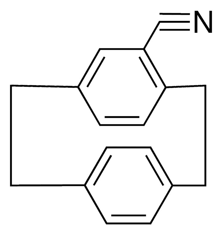 Sigma-Aldrich TRICYCLO(8.2.2.2(4,7))HEXADECA-1(13),4,6,10(14),11,15-HEXAENE-5-CARBONITRILE,AldrichCPR