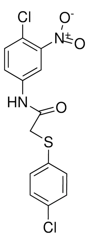Sigma-Aldrich 2-(4-CHLOROPHENYLTHIO)-4'-CHLORO-3'-NITROACETANILIDE,AldrichCPR