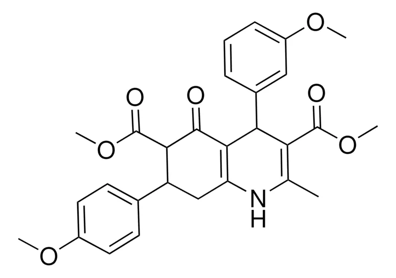 Sigma-Aldrich DIMETHYL 4-(3-METHOXYPHENYL)-7-(4-METHOXYPHENYL)-2-METHYL-5-OXO-1,4,5,6,7,8-HEXAHYDRO-3,6-QUINOLINEDICARBOXYLATE,AldrichCPR