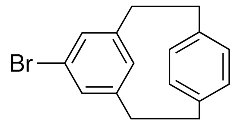 Sigma-Aldrich 6-BROMO-TRICYCLO(9.2.2.1(4,8))HEXADECA-1(14),4,6,8(16),11(15),12-HEXAENE,AldrichCPR