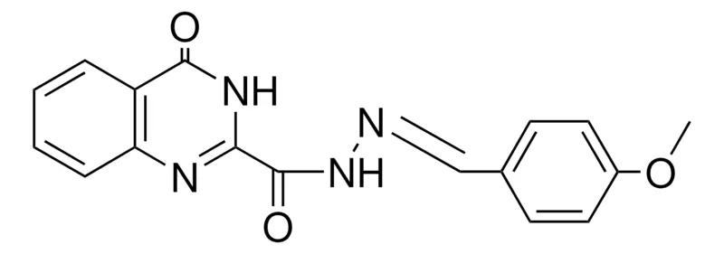 Sigma-Aldrich 4-OXO-3,4-2H-QUINAZOLINE-2-CARBOXYLIC ACID (4-METHOXY-BENZYLIDENE)-HYDRAZIDE，AldrichCPR
