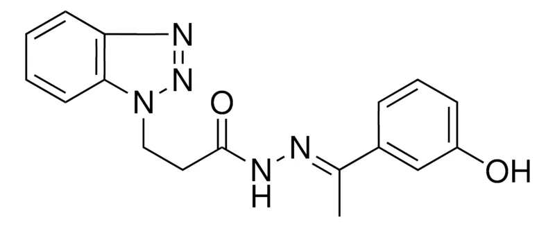 Sigma-Aldrich 3-(1H-1,2,3-BENZOTRIAZOL-1-YL)N'-(1-(3-HYDROXYPHENYL)ETHYLIDENE)PROPANOHYDRAZIDE，AldrichCPR