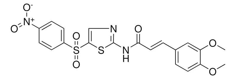 Sigma-Aldrich 3-(3,4-DIMETHOXY-PHENYL)-N-(5-(4-NITRO-BENZENESULFONYL)-THIAZOL-2-YL)-ACRYLAMIDE,AldrichCPR