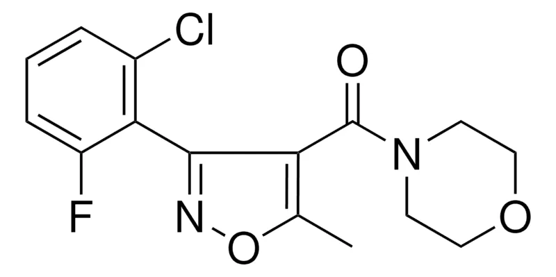 Sigma-Aldrich 4-((3-(2-CHLORO-6-FLUOROPHENYL)-5-METHYL-4-ISOXAZOLYL)CARBONYL)MORPHOLINE,AldrichCPR
