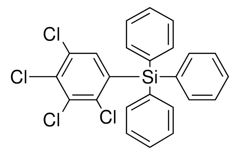 Sigma-Aldrich (2,3,4,5-TETRACHLOROPHENYL)TRIPHENYLSILANE,AldrichCPR