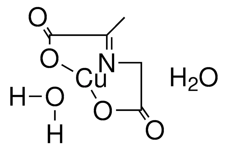 Sigma-Aldrich N-PYRUVYLIDENEGLYCINATO(AQUO)COPPER(II) DIHYDRATE，AldrichCPR