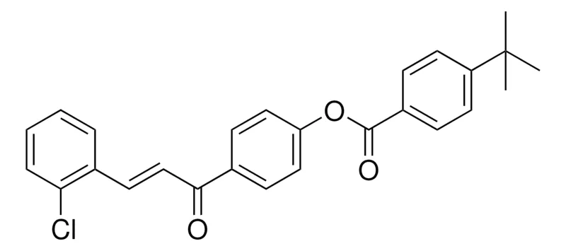 Sigma-Aldrich 4-TERT-BUTYL-BENZOIC ACID 4-(3-(2-CHLORO-PHENYL)-ACRYLOYL)-PHENYL ESTER,AldrichCPR