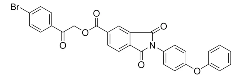 Sigma-Aldrich 2-(4-BROMOPHENYL)-2-OXOETHYL 1,3-DIOXO-2-(4-PHENOXYPHENYL)-5-ISOINDOLINECARBOXYLATE，AldrichCPR