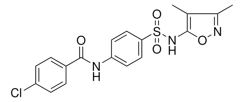 Sigma-Aldrich 4-CHLORO-N-(4-(3,4-DIMETHYL-ISOXAZOL-5-YLSULFAMOYL)-PHENYL)-BENZAMIDE,AldrichCPR