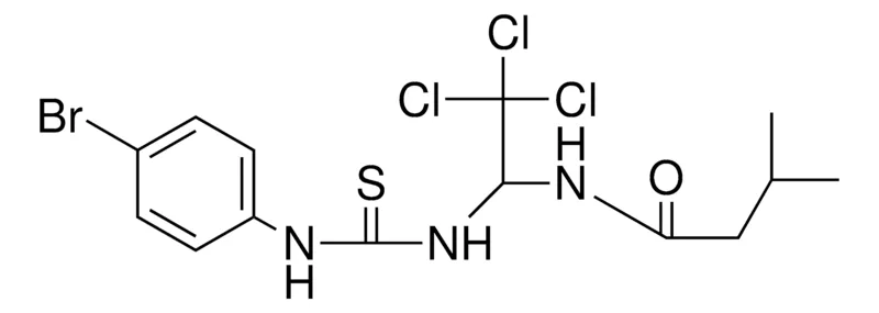 Sigma-Aldrich N-(1-(3-(4-BROMO-PHENYL)-THIOUREIDO)-2,2,2-TRICHLORO-ETHYL)-3-METHYL-BUTYRAMIDE,AldrichCPR