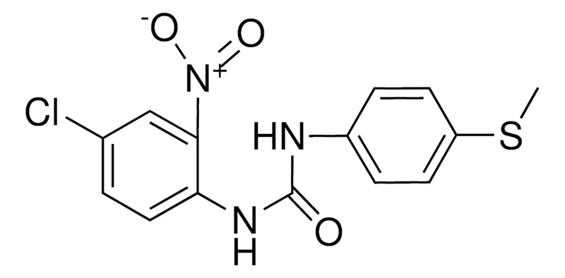 Sigma-Aldrich 1-(4-CHLORO-2-NITROPHENYL)-3-(4-(METHYLTHIO)PHENYL)UREA,AldrichCPR