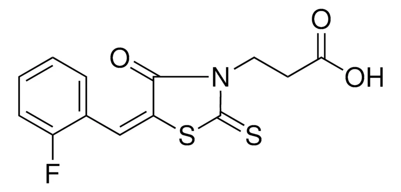 Sigma-Aldrich 3-(5-(2-FLUORO-BENZYLIDENE)-4-OXO-2-THIOXO-THIAZOLIDIN-3-YL)-PROPIONIC ACID,AldrichCPR