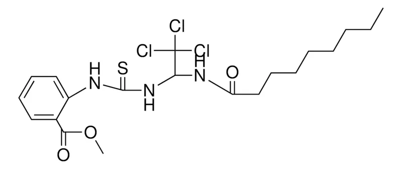 Sigma-Aldrich 2-(3-(2,2,2-TRICHLORO-1-NONANOYLAMINO-ET)-THIOUREIDO)-BENZOIC ACID METHYL ESTER,AldrichCPR
