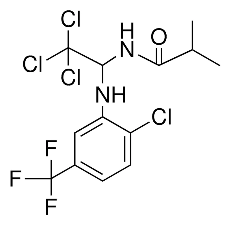 Sigma-Aldrich N-(2,2,2-TRICHLORO-1-(2-CL-5-TRIFLUOROMETHYL-PHENYLAMINO)-ETHYL)-ISOBUTYRAMIDE,AldrichCPR