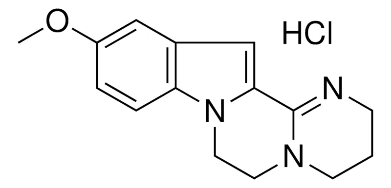 Sigma-Aldrich 11-MEO-3,4,6,7-TETRAHYDRO-2H-PYRIMIDO(2',1':3,4)PYRAZINO(1,2-A)INDOLE HCL,AldrichCPR