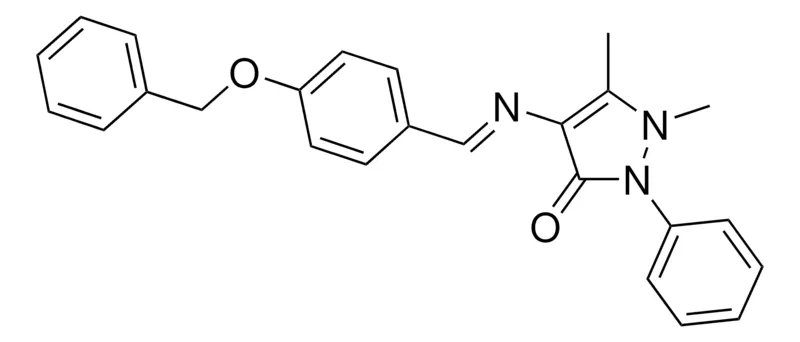 Sigma-Aldrich 4-(4-BENZYLOXYBENZYLIDENEAMINO)-2,3-DIMETHYL-1-PHENYL-3-PYRAZOLIN-5-ONE,AldrichCPR