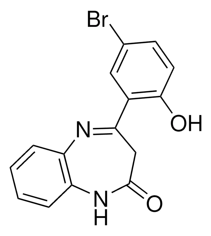 Sigma-Aldrich 1,3-DIHYDRO-4-(5-BROMO-2-HYDROXYPHENYL)-2H-1,5-BENZODIAZEPIN-2-ONE,AldrichCPR