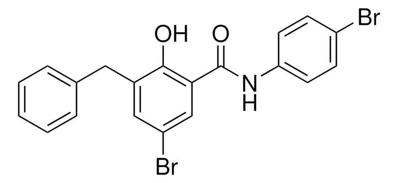 Sigma-Aldrich 3-BENZYL-5-BROMO-N-(4-BROMOPHENYL)-2-HYDROXYBENZAMIDE,AldrichCPR
