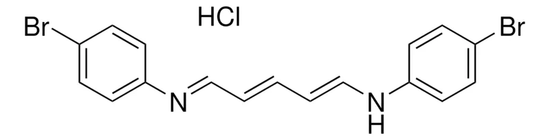 Sigma-Aldrich 4-BROMO-N-[(E,2E,4E)-5-(4-BROMOANILINO)-2,4-PENTADIENYLIDENE]ANILINE HYDROCHLORIDE，AldrichCPR
